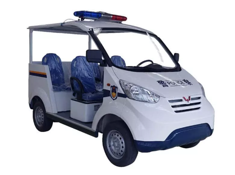 五座开放式电动巡逻车