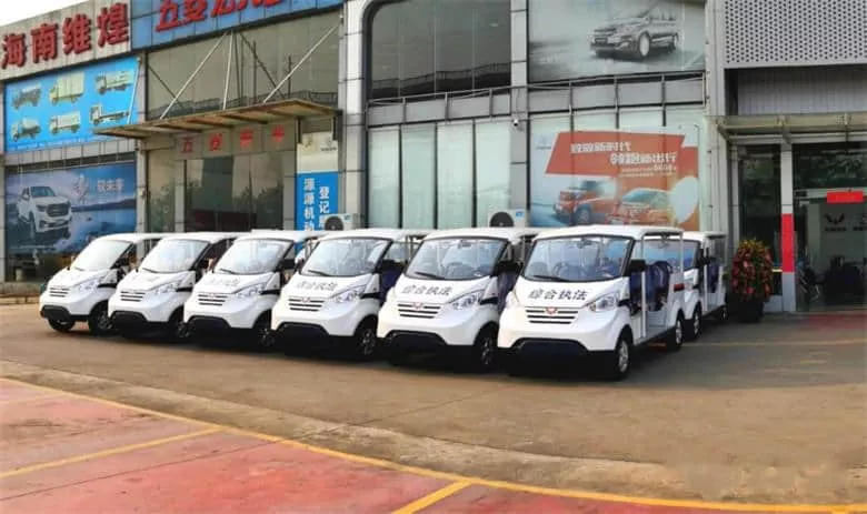 20辆五菱城管执法车在海南上岗