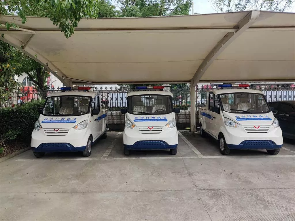 电动巡逻车适用范围及特点-五菱