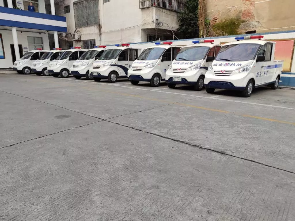 四轮电动巡查车能上路吗？-五菱