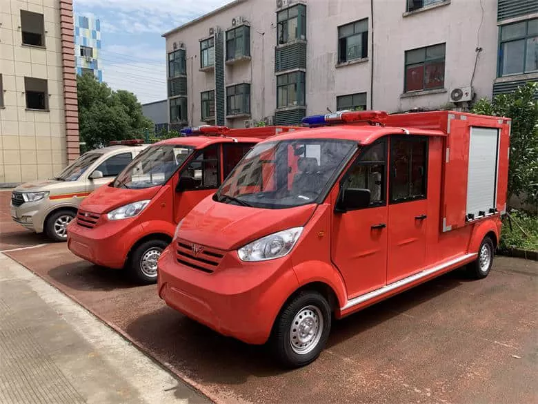 电动消防车厂家哪家好  消防队采用电动消防车-五菱