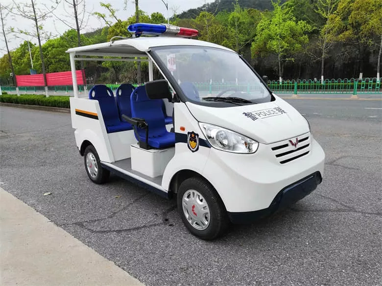 四轮电动巡逻车没电怎么办－10年无故障运转[五菱]