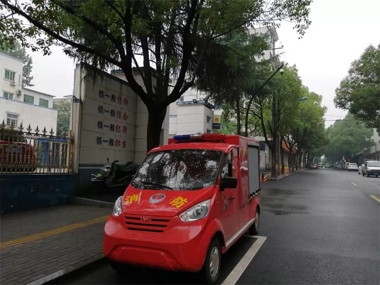 社区电动消防车的优势-10年无故障运转[五菱]