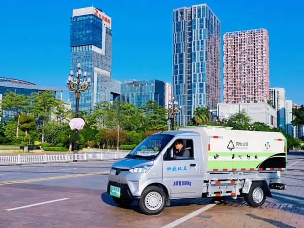 自卸式垃圾车属于特种车吗-景区好环境，旅游形象UP[五菱]