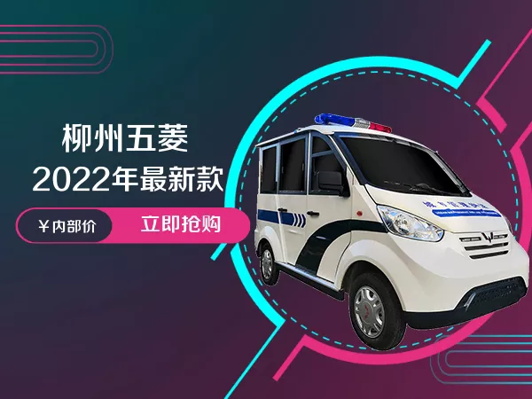 五座电动巡逻车 五座电动巡逻车